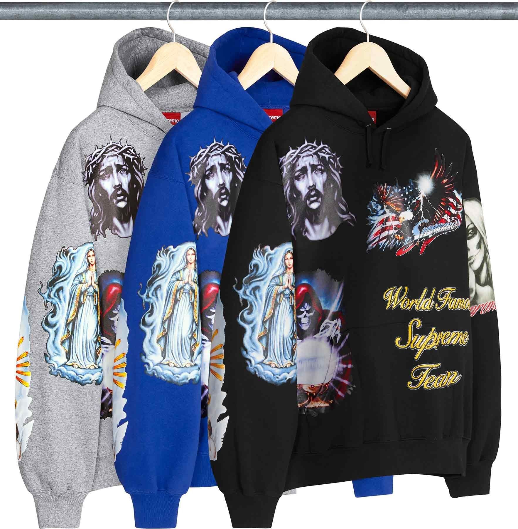Stickers Hooded Sweatshirt view 4